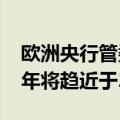 欧洲央行管委西姆库斯：预计到2025年下半年将趋近于2%