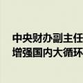 中央财办副主任韩文秀：要扩大国内需求特别是消费需求，增强国内大循环的内生动力和可靠性