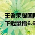 王者荣耀国际服累计注册人数破5000万，6月下载量增6.6倍