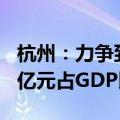 杭州：力争到2030年海洋生产总值达到3400亿元占GDP比重达到10%