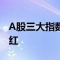 A股三大指数午间休盘涨跌不一，沪指拉升翻红