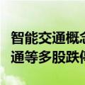 智能交通概念股持续下挫，安凯客车、龙江交通等多股跌停