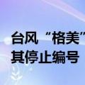 台风“格美”减弱为热带低压：中央气象台对其停止编号