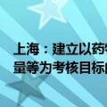 上海：建立以药物临床试验批件获得数量、成果本地转化数量等为考核目标的贴息支持机制