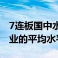 7连板国中水务：市盈率、市净率均高于同行业的平均水平