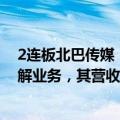 2连板北巴传媒：全资子公司天交公司经营范围包括汽车拆解业务，其营收占公司营收比例较小