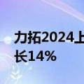 力拓2024上半年净利润58.1亿美元，同比增长14%