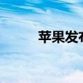 苹果发布2024财年第三财季财报