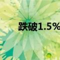 跌破1.5%，货币基金收益率持续下行