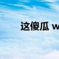 这傻瓜 wondergirls下载（这傻瓜）