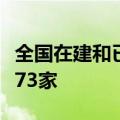 全国在建和已建成国家级知识产权保护中心达73家