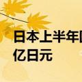 日本上半年国际收支经常项目顺差为126817亿日元