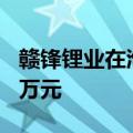 赣锋锂业在淮安成立锂电公司，注册资本500万元