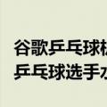 谷歌乒乓球机器人胜率超四成：达到人类业余乒乓球选手水平