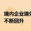 境内企业境外上市持续回暖，国际投资者信心不断回升