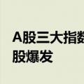 A股三大指数午间休盘集体下跌，医药、环保股爆发