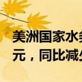 美洲国家水务：第二季度净利润31.75百万美元，同比减少17.34%