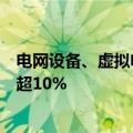 电网设备、虚拟电厂概念走势活跃，迦南智能、众智科技涨超10%