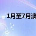 1月至7月澳门入境国际旅客同比增122%