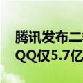 腾讯发布二季度财报：微信月活账户13.7亿 QQ仅5.7亿