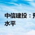 中信建投：预计今年全年信贷增量将低于去年水平