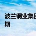 波兰铜业集团二季度调整后息税前利润高于预期