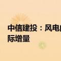 中信建投：风电的核心矛盾仍是国内市场，海外订单提供边际增量