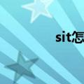 sit怎么读英语（sit怎么读）