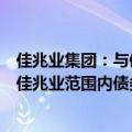 佳兆业集团：与债权人小组订立重组支持协议，有关债权占佳兆业范围内债务未偿还本金总额的34%以上