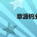 章源钨业上调8月下半月长单报价