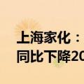 上海家化：2024年上半年净利润2.38亿元，同比下降20.93%