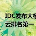 IDC发布大模型平台市场份额报告，百度智能云排名第一