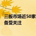 三板市场近50家公司同日收年报问询函，公司持续经营能力备受关注