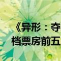 《异形：夺命舰》票房超4亿 杀入2024暑期档票房前五