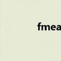 fmea的全称是什么（fmea）