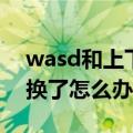 wasd和上下左右串了（wasd和上下左右互换了怎么办）