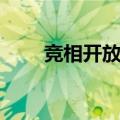 竞相开放的拼音（竞相开放的意思）