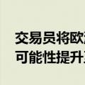 交易员将欧洲央行在10月份降息25个基点的可能性提升至80%