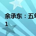 余承东：五年内要成为中国高端车市场的No.1