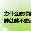 为什么吃得越胖就越不想动了（为什么吃得越胖就越不想动）