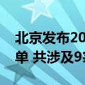 北京发布2024年第四轮拟供商品住宅用地清单 共涉及9宗地