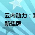 云内动力：森世泰增资扩股暨股权转让项目重新挂牌