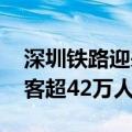 深圳铁路迎来返深客流高峰 预计日均到达旅客超42万人次