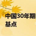 中国30年期国债收益率在早盘交易中上升8个基点