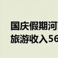 国庆假期河南接待游客7991.6万人次，实现旅游收入565.9亿元