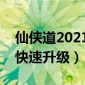 仙侠道2021还可以重新开服吗（仙侠道怎么快速升级）