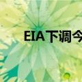 EIA下调今明两年美、布两油价格预期