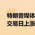 特朗普媒体科技集团盘前上涨10%，此前一交易日上涨了17.6%