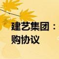 建艺集团：拟与关联方签署不超过20亿元采购协议