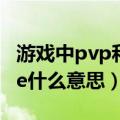 游戏中pvp和pve是什么意思（游戏pvp和pve什么意思）